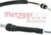 Купить Трос привода коробки передач Seat Ibiza, Skoda Roomster, Audi A1, Volkswagen Polo, Skoda Fabia, Seat Cordoba METZGER 3150177 (фото1) подбор по VIN коду, цена 2070 грн.