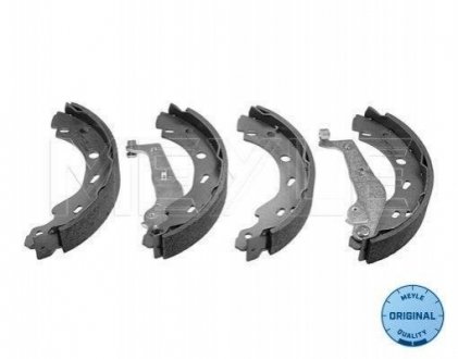 Комплект тормозных колодок из 4 шт. барабанов MEYLE 014 533 0000