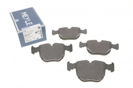 Комплект тормозных колодок из 4 шт. дисков BMW E39, X5, X3 MEYLE 025 214 8619