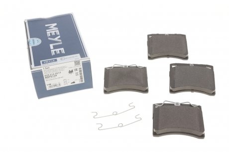 Комплект тормозных колодок из 4 шт. дисков Volkswagen Sharan, Ford Galaxy MEYLE 025 216 3517