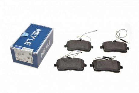 Комплект тормозных колодок из 4 шт. дисков Peugeot 407, 607, Citroen C6, C5 MEYLE 025 241 3418/W