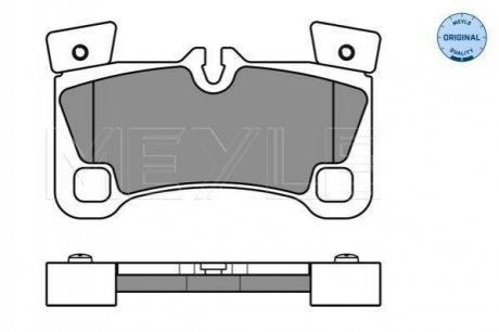 Купити Комплект гальмівних колодок з 4 шт. дисків Audi Q7, Volkswagen Touareg, Porsche Cayenne MEYLE 025 242 9616 (фото1) підбір по VIN коду, ціна 1988 грн.