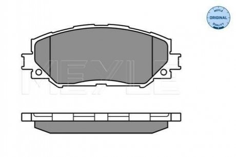 Купить Комплект тормозных колодок Toyota Verso, Corolla, Rav-4, Auris, Yaris MEYLE 025 243 3617 (фото1) подбор по VIN коду, цена 924 грн.