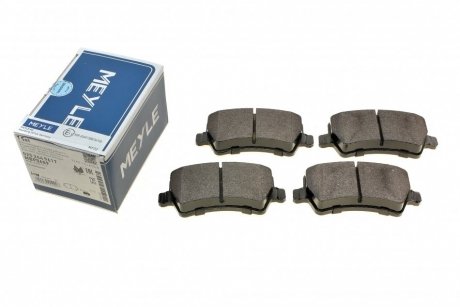 Комплект гальмівних колодок з 4 шт. дисків Volvo V60, V70, XC60, S80, XC70, S60, Land Rover Range Rover MEYLE 025 244 9617