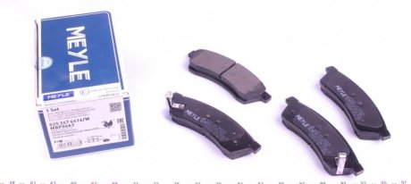 Купить Комплект тормозных колодок из 4 шт. дисков Chevrolet Epica MEYLE 025 247 4414/W (фото1) подбор по VIN коду, цена 693 грн.