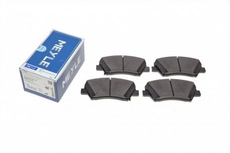 Комплект гальмівних колодок з 4 шт. дисків Hyundai I30, Veloster, Elantra, KIA Ceed, Pro Ceed, Cerato MEYLE 025 256 9218