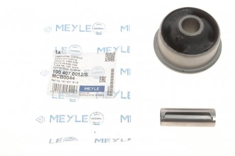 Ремонтний комплект важеля, що складається з сайлентблоків MEYLE 100 407 0012/S
