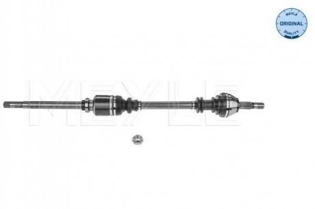 Піввісь (передня) Citroen Jumper/Fiat Ducato/Peugeot Boxer 1.9D-2.8D 94-02 (R) (28x37x1072mm) MEYLE 214 498 0059