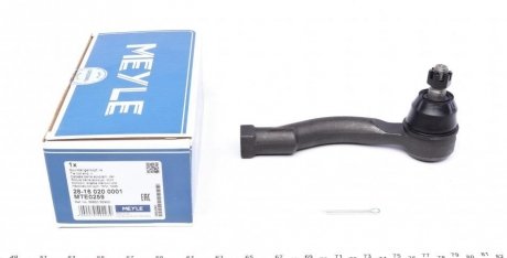 Купить Наконечник тяги рулевой (R) Kia Sorento I 02- (L=155 mm) KIA Sorento MEYLE 28-16 020 0001 (фото1) подбор по VIN коду, цена 580 грн.