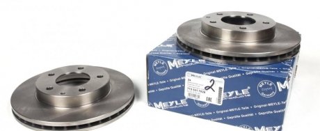 Диск тормозной (передний) Mazda 6/MX-6 1.8-2.0 92-02 (258x24) Mazda 626, Xedos 6 MEYLE 715 521 7028 (фото1)
