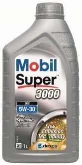 Олива мот 5W30 1L Super 3000 XE =151456 GM Dexos 2-SF/MB 229.51/229.52/229.31/VW 505 00 MOBIL 151189