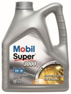 Моторне масло SUPER 3000 FORMULA FE / 5W30 / 4л. / MOBIL 151526
