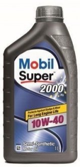 Купити Моторне масло Super 2000 X1 10W-40 (1 л) MOBIL 152049 (фото1) підбір по VIN коду, ціна 362 грн.
