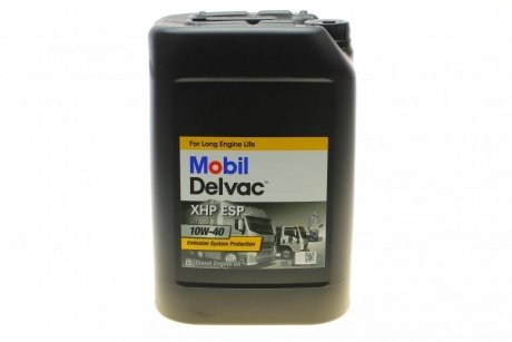 Масло 10W40 Delvac XHP ESP (20L) MOBIL 153121