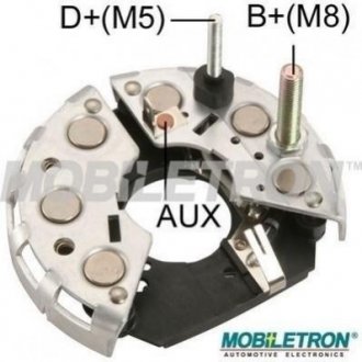 Випрямляч діодний Audi 80, 100, Volkswagen Polo, Golf, Jetta, Passat, Scirocco, Transporter, LT, Seat Toledo, Volkswagen Caddy MOBILETRON rb05h