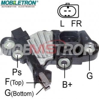 Регулятор напряжения генератора Volkswagen Passat, Skoda Superb, Volkswagen Sharan, Seat Leon, Volkswagen CC, Golf, Skoda Yeti, Audi A3, Skoda Octavia, Volkswagen Touran, Caddy MOBILETRON vrb029