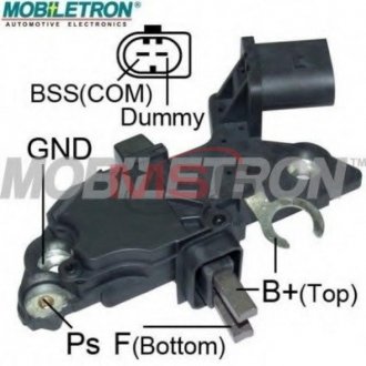 Реле регулятор генератора BMW E46, E81, E90, E91, X3, X1, E92, E88, E87, E82, E60 MOBILETRON vr-b285