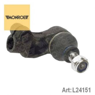 OPEL Наконечник рул.тяги прав. Kadett E, Ascona C,Daewoo Lanos,Nexia MONROE l24151