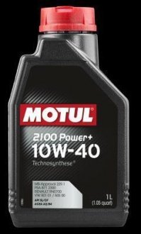 Олія двигуна 2100 Power+ 10W-40 1L MOTUL 102770