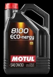 Масло масло 0W30 5L 8100 ECO-NERGY VCC 95200377 =872051 MOTUL 102794