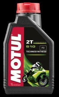 Олива для 2-х тактних двигунів Technosynthese "510 2T", 1л MOTUL 104028