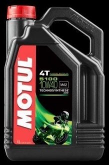 Олива мот 10W40 4L 4T 5100 Technosynthee =836541 MOTUL 104068