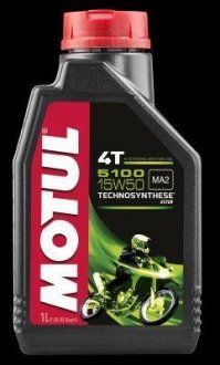 Олія для 4-х тактних двигунів MOTUL 104080