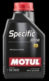 Олива мот 5W30 1L SPECIFIC MB 229.52 =843611 MOTUL 104844