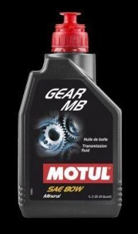 Масло трансмиссионное Gear MB 80W 1L MOTUL 105780