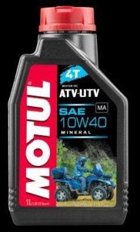 Олива 10W40 4T ATV-UTV 4T (1L) MOTUL 105878