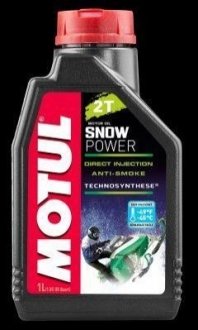 Олива для 2-х тактних двигунів Technosynthese естерова "Snowpower 2T", 1л MOTUL 105887