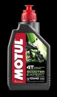 Моторне масло Scooter Expert 4T 10W-40 1л MOTUL 105935