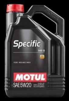 Масло масло 5W20 5L Specific 948B FORD WSS M2C 948-B =867351 MOTUL 106352