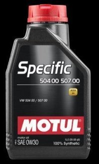 Купити Олива для двигуна MOTUL 107049 (фото1) підбір по VIN коду, ціна 631 грн.