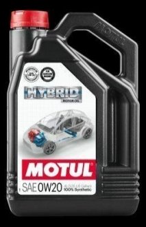 Масло масло 0W20 4L HYBRID API SP/ ILSAC GF-6B/ILSAC GF-6A =333107 MOTUL 107142