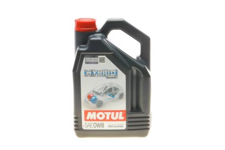 Масло Hybrid 0W8 4L MOTUL 333407