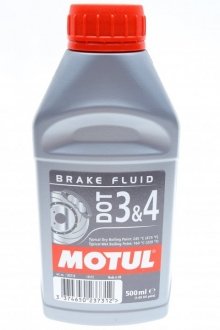 Жидкость тормозная DOT 3&4 (0,5L) (102718) MOTUL 807910