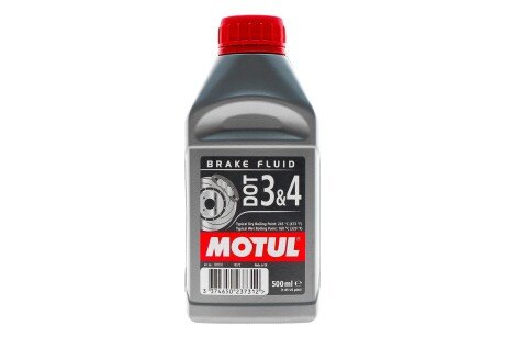 Жидкость тормозная DOT 3&4 (0,5L) (102718) MOTUL 807910