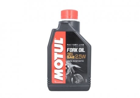Масло 2,5W для мото вилок Fork Oil Very Light Factory Line (1L) (105962) MOTUL 821901