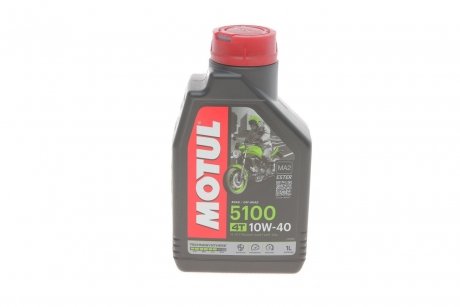 Масло 10W40 5100 4T Technosynthese (1L) (104066) MOTUL 836511