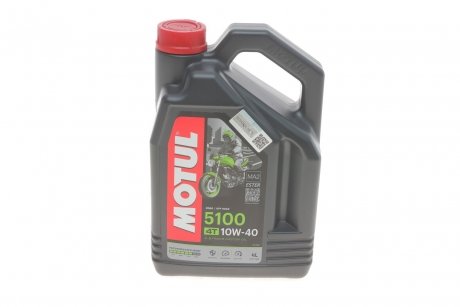 Масло 10W40 5100 4T Technosynthese (4L) MOTUL 836541