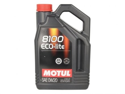 Купить Масло 0W20 ECO-lite SAE 8100 (4L) GM dexos1 (108535) MOTUL 841154 (фото1) подбор по VIN коду, цена 1889 грн.