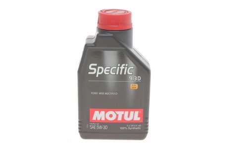 Масло 5W30 Specific (1L) (Ford WSS M2C 913D) (104559) MOTUL 856311