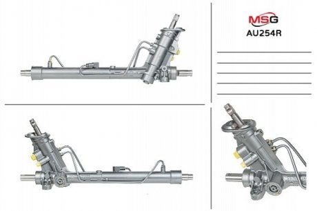 Купить Рулевая рейка с ГПК AUDI A1 (8X1) 10-15,A1 Sportback (8XA) 11-15 Audi A1, Volkswagen Polo MSG Rebuilding au254r (фото1) подбор по VIN коду, цена 4331 грн.