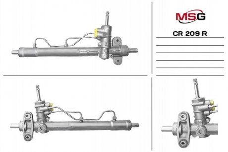 Купить Рулевая рейка с ГПК CHEVROLET MATIZ (M200, M250) 05- MSG Rebuilding cr209r (фото1) подбор по VIN коду, цена 5149 грн.
