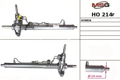 Рульова рейка з ГПК відновлена Honda Civic 95-00 MSG Rebuilding ho214r