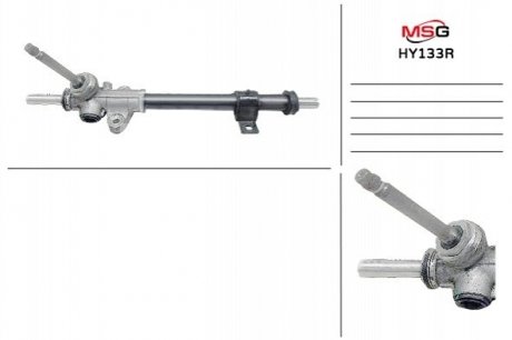 Рулевая рейка без ГПК HYUNDAI ACCENT IV седан (RB) 10-н.в.. Hyundai Accent MSG Rebuilding hy133r