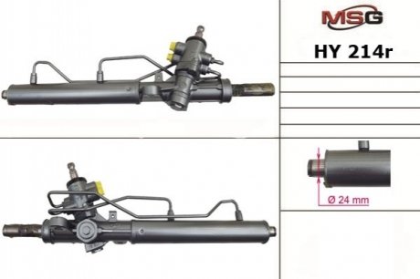Рульова рейка з ГПК відновлена HYUNDAI GETZ (TB) 02-06 Hyundai Getz MSG Rebuilding hy214r