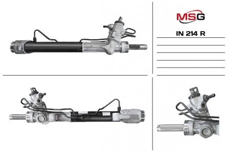 Рулевая рейка с ХПК восстановлена Nissan Pathfinder R52 12-21, Infiniti JX35 11-14 Nissan Pathfinder MSG Rebuilding in214r