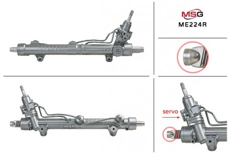 Рулевая рейка с ХПК восстановлена MERCEDES-BENZ GL-CLASS (X164) 06-09,M-CLASS (W164) 05-09 Mercedes M-Class, GL-Class MSG Rebuilding me224r